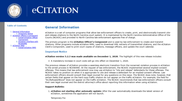 ecitation.nccourts.org