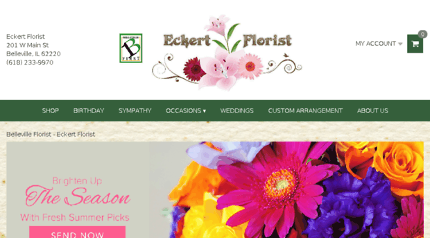 eckertflorist.com