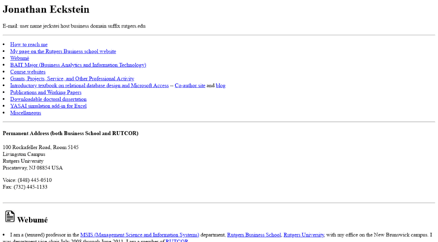 eckstein.rutgers.edu