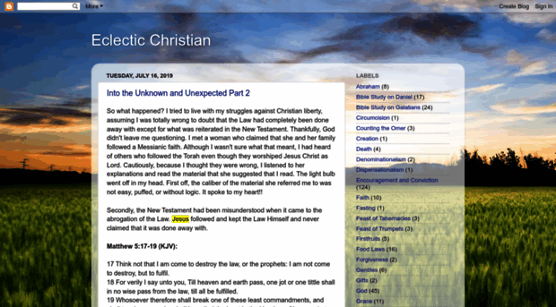 eclecticchristian.blogspot.com