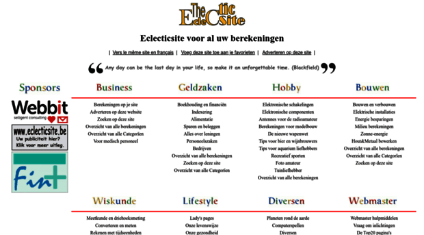 eclecticsite.be