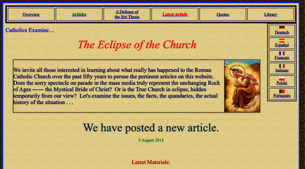 eclipseofthechurch.com