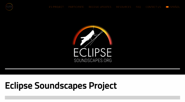 eclipsesoundscapes.org