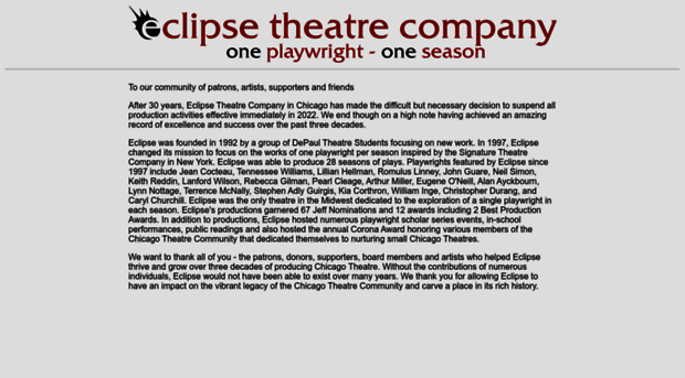 eclipsetheatre.com