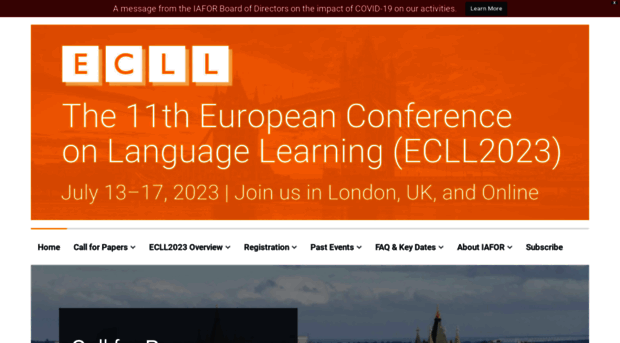 ecll.iafor.org