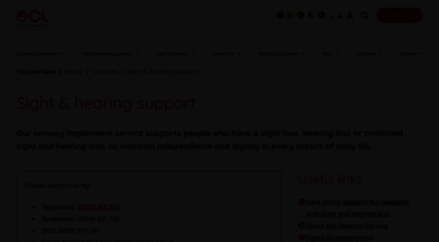 eclsensoryservice.org