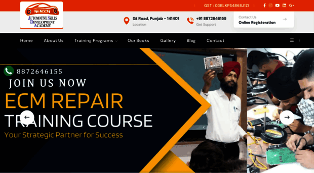 ecmrepairtrainingindia.com