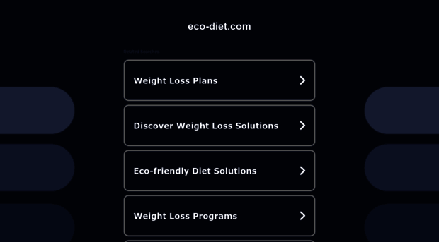 eco-diet.com