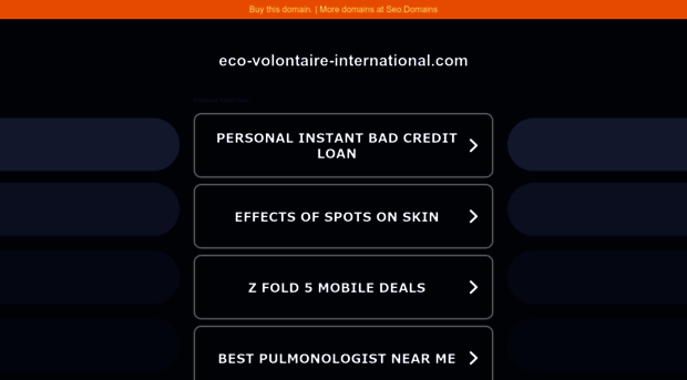 eco-volontaire-international.com