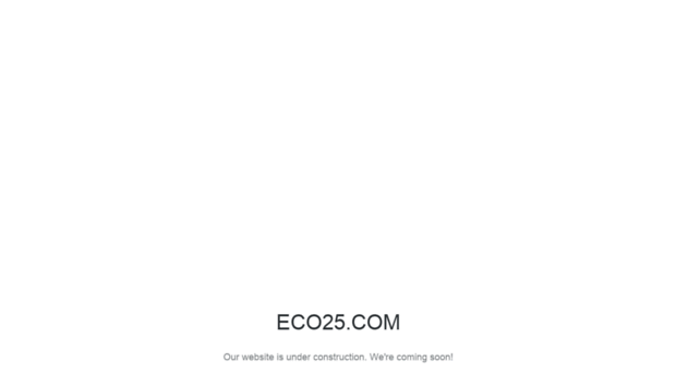 eco25.com