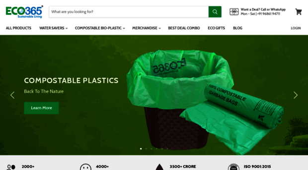 Eco365 Garbage Bags Price Starting From Rs 200/Kg. Find Verified Sellers in  Vadodara - JdMart