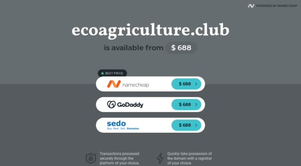 ecoagriculture.club