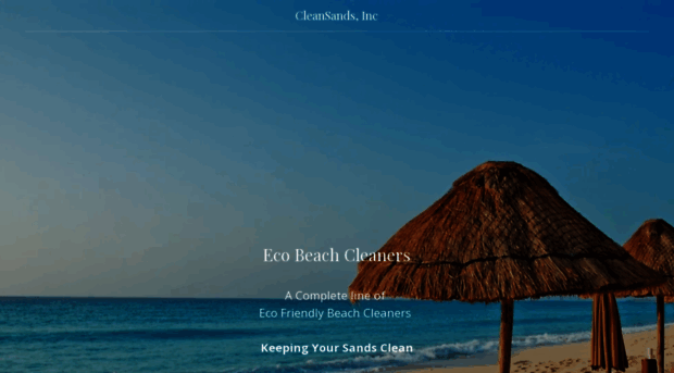 ecobeachcleaner.com