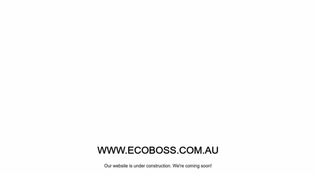 ecoboss.com.au