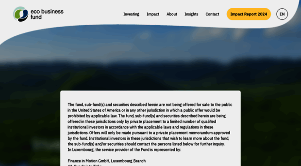 ecobusiness.fund