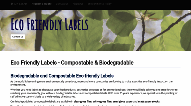 ecofriendlylabels.co.uk