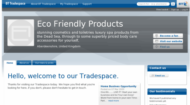 ecofriendlyproducts.bttradespace.com