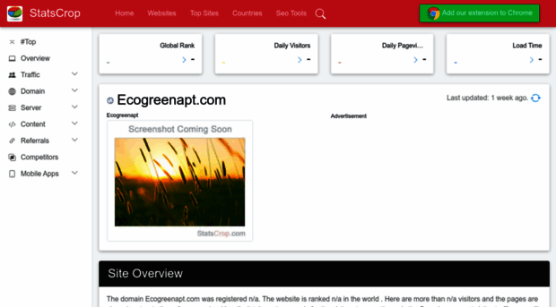 ecogreenapt.com.statscrop.com