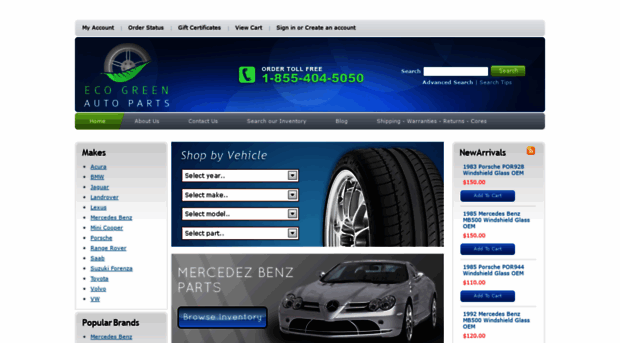 ecogreenautoparts.com