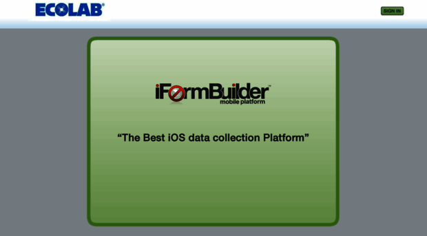 ecolab.iformbuilder.com