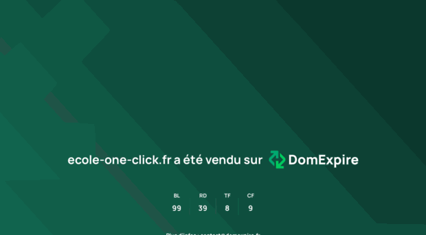 ecole-one-click.fr