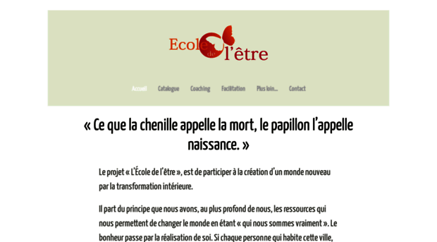 ecoledeletre.be