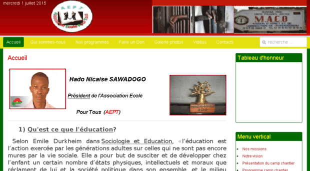 ecolepourtousbf.com