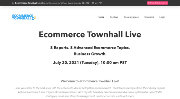 ecommerce-townhall-live.heysummit.com