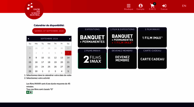 ecommerce.centredessciencesdemontreal.com