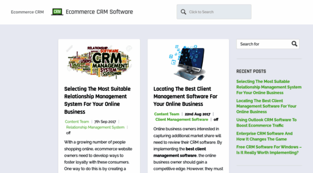 ecommercecrmsoftware.com