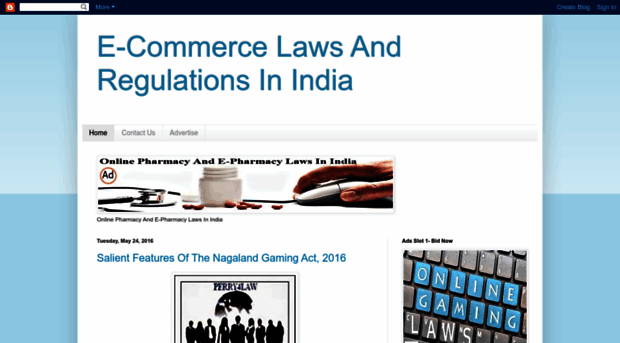 ecommercelawsinindia.blogspot.com