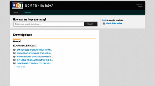 ecomtechkatadka.freshdesk.com