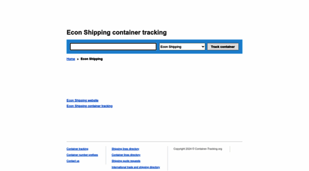 econ.container-tracking.org