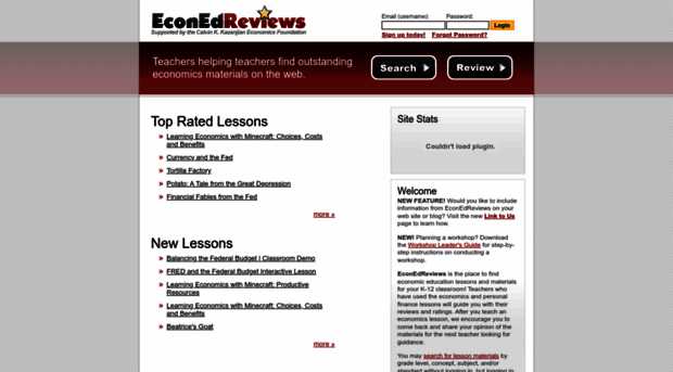 econedreviews.org