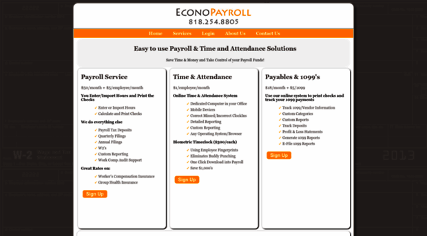 econopayroll.com