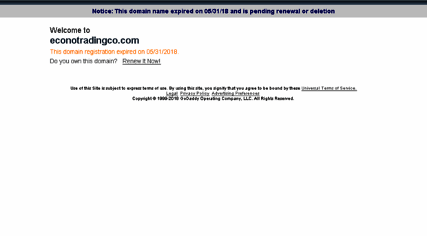 econotradingco.com