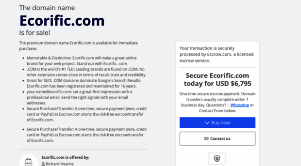 ecorific.com