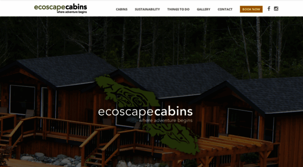 ecoscapecabins.com