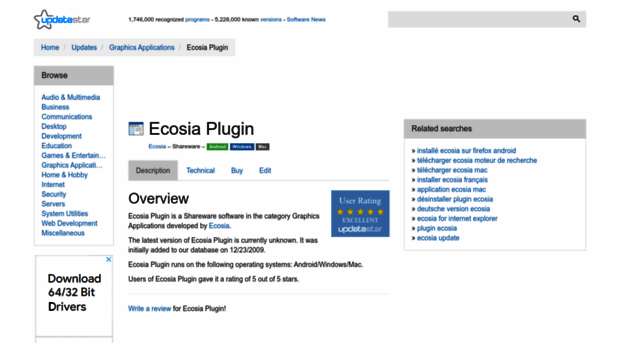 ecosia-plugin.updatestar.com