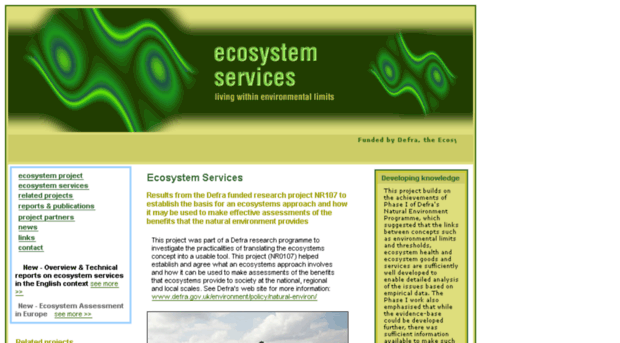 ecosystemservices.org.uk