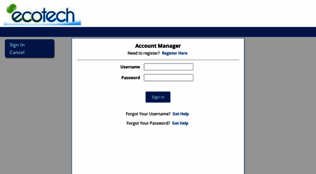 ecotech.onlineportal.us.com