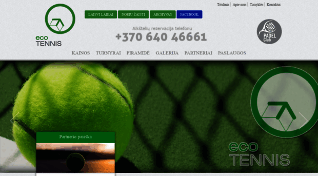 ecotennis.lt