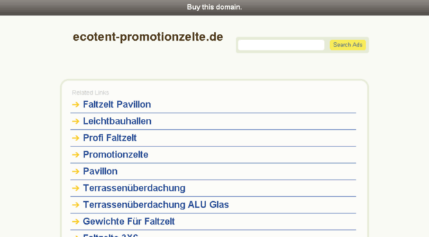 ecotent-promotionzelte.de