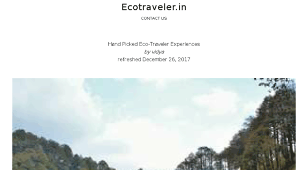 ecotraveler.in