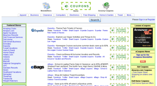 ecoupons.com