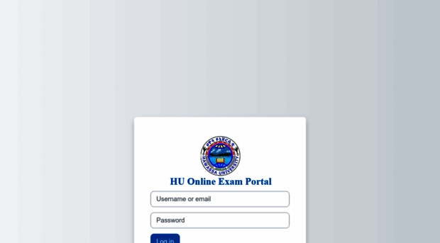 ecourse.hu.edu.et - Log in to the site | HU Online... - Ecourse HU