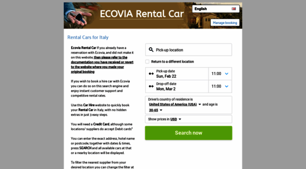 ecoviarentalcar.com