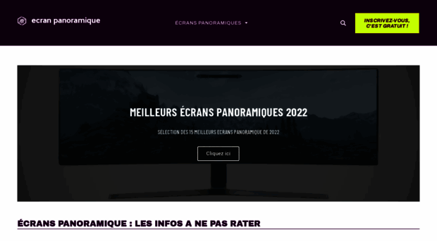 ecranpanoramique.com