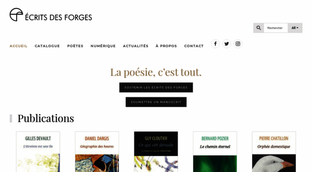 ecritsdesforges.com