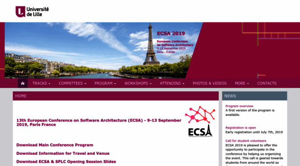 ecsa2019.univ-lille.fr